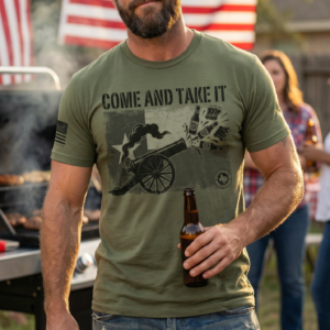 "Come and Take It" Beer Cannon Tee