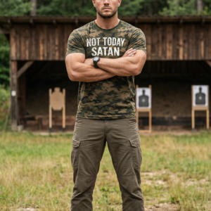 "Not Today Satan" Tee